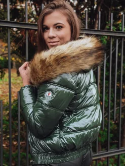 Kurtki Damskie>Dstreet Kurtka damska FELLISA zielona TY2459