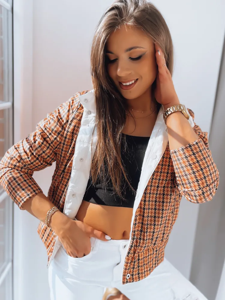 Kurtki Damskie>Dstreet Kurtka damska FIORELLA biała TY3564