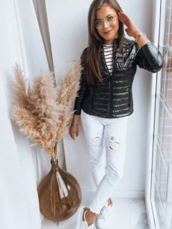 Kurtki Damskie>Dstreet Kurtka damska FRITARA czarna TY3592