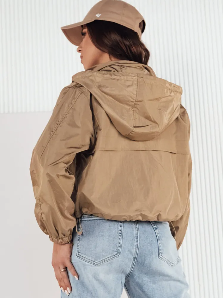 Kurtki Damskie>Dstreet Kurtka damska GRAUS beżowa TY4221