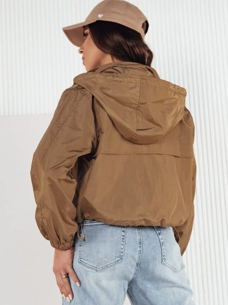 Kurtki Damskie>Dstreet Kurtka damska GRAUS brązowe TY4235