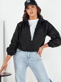 Kurtki Damskie>Dstreet Kurtka damska GRAUS czarna TY4222