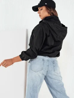 Kurtki Damskie>Dstreet Kurtka damska GRAUS czarna TY4222