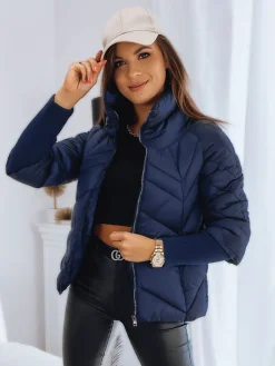 Kurtki Damskie>Dstreet Kurtka damska INESS granatowa TY3142