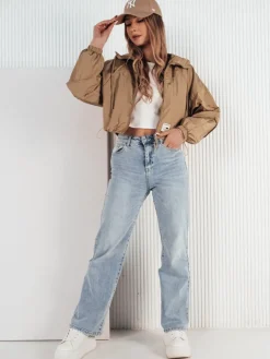 Kurtki Damskie>Dstreet Kurtka damska ISCAR beżowa TY4208