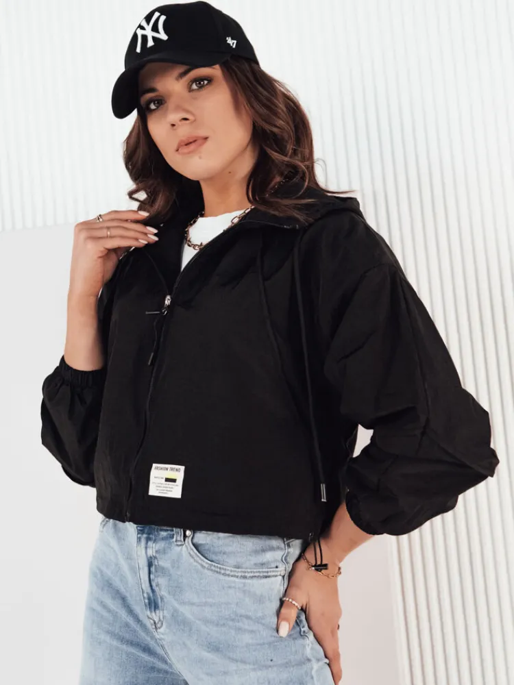 Kurtki Damskie>Dstreet Kurtka damska ISCAR czarna TY4209