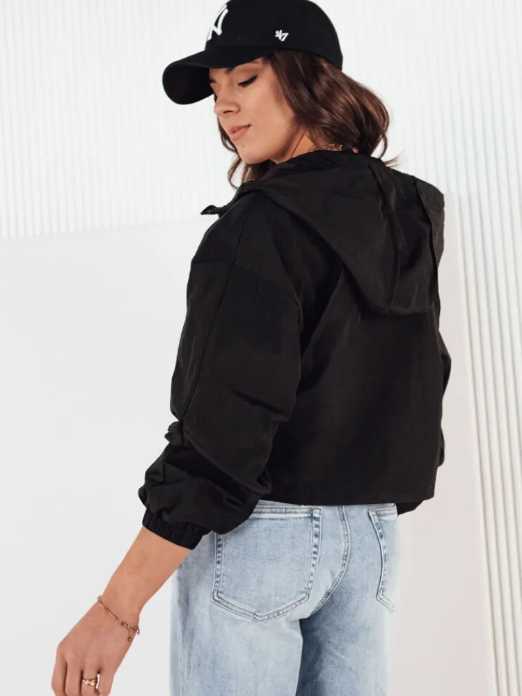 Kurtki Damskie>Dstreet Kurtka damska ISCAR czarna TY4209