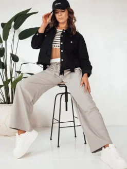 Kurtki Damskie>Dstreet Kurtka damska jeansowa oversize MOLI czarna TY4132