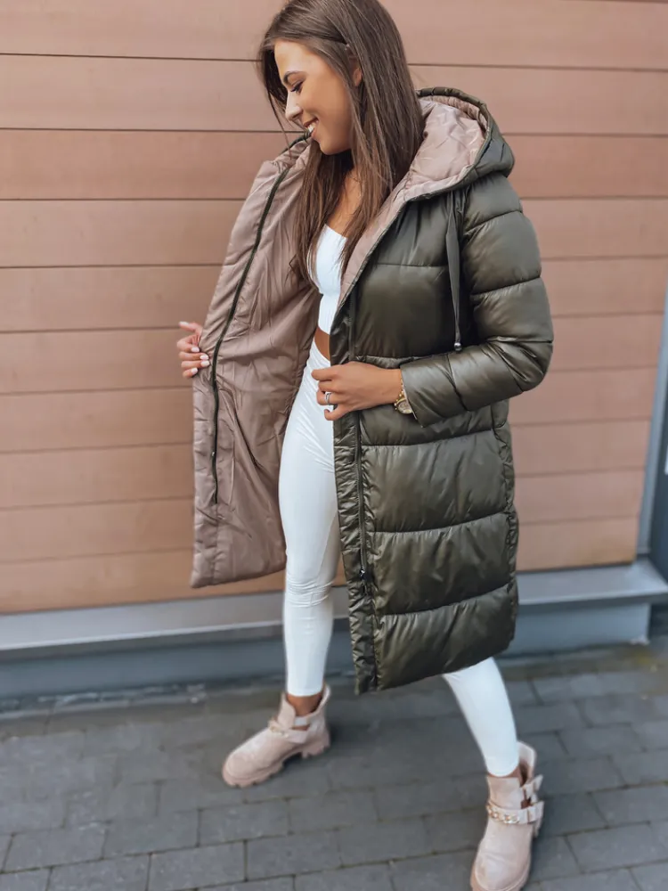 Kurtki Damskie>Dstreet Kurtka damska KERMIT zielona TY2860