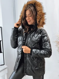 Kurtki Damskie>Dstreet Kurtka damska LANE czarna TY4049