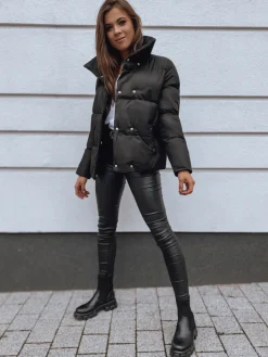 Kurtki Damskie>Dstreet Kurtka damska LARO czarna TY1994z