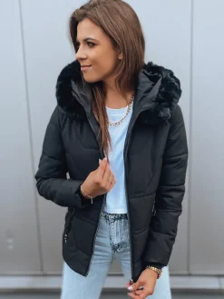 Kurtki Damskie>Dstreet Kurtka damska LEMIN czarna TY3056