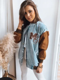 Kurtki Damskie>Dstreet Kurtka damska MAGA niebieska TY3625