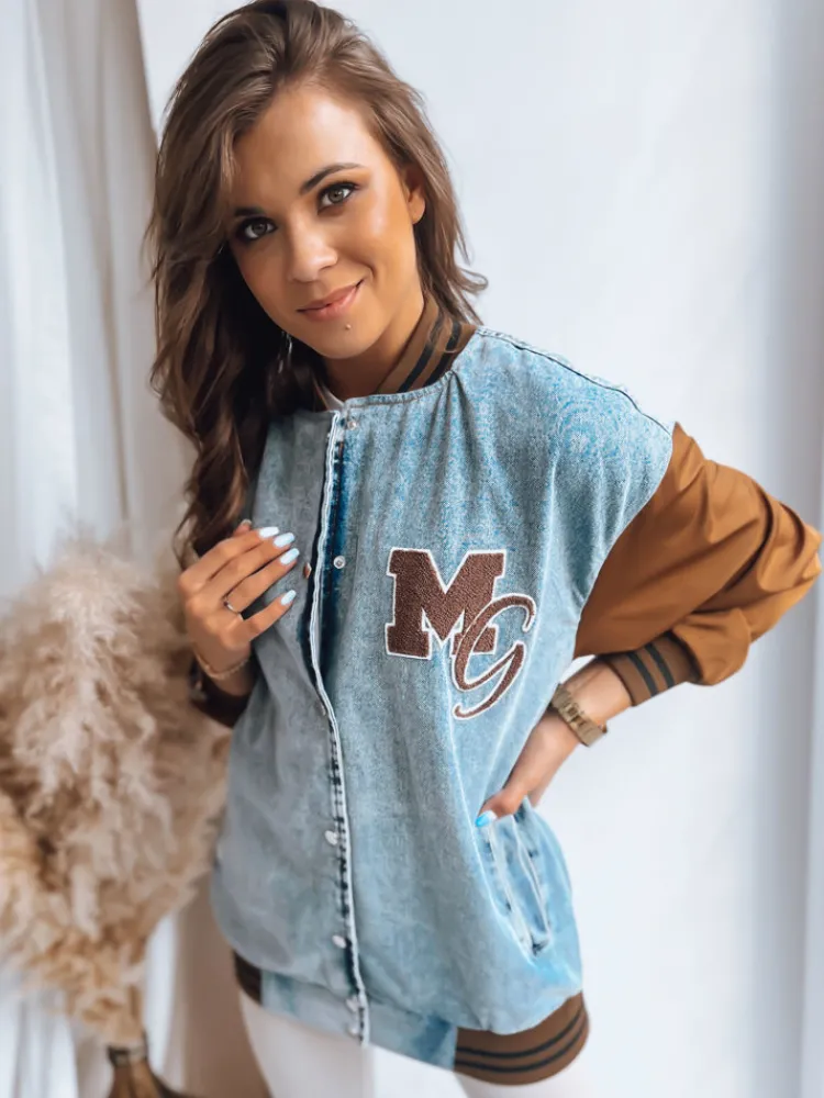 Kurtki Damskie>Dstreet Kurtka damska MAGA niebieska TY3625