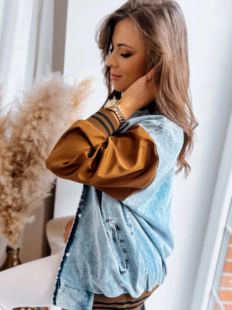 Kurtki Damskie>Dstreet Kurtka damska MAGA niebieska TY3625