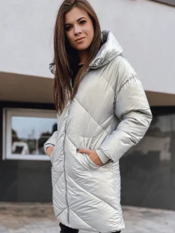 Kurtki Damskie>Dstreet Kurtka damska MAGGIE szara TY2408