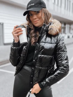 Kurtki Damskie>Dstreet Kurtka damska MELANI czarna TY4034