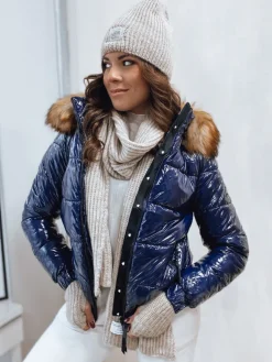 Kurtki Damskie>Dstreet Kurtka damska MELANI granatowa TY4075