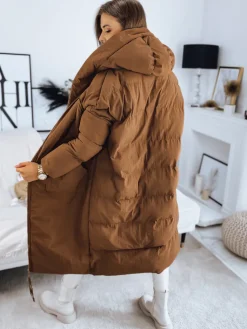 Kurtki Damskie>Dstreet Kurtka damska MELVIN kamelowa TY3238