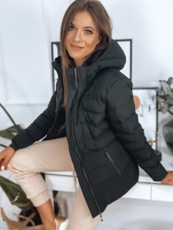 Kurtki Damskie>Dstreet Kurtka damska MILKY czarna TY2938