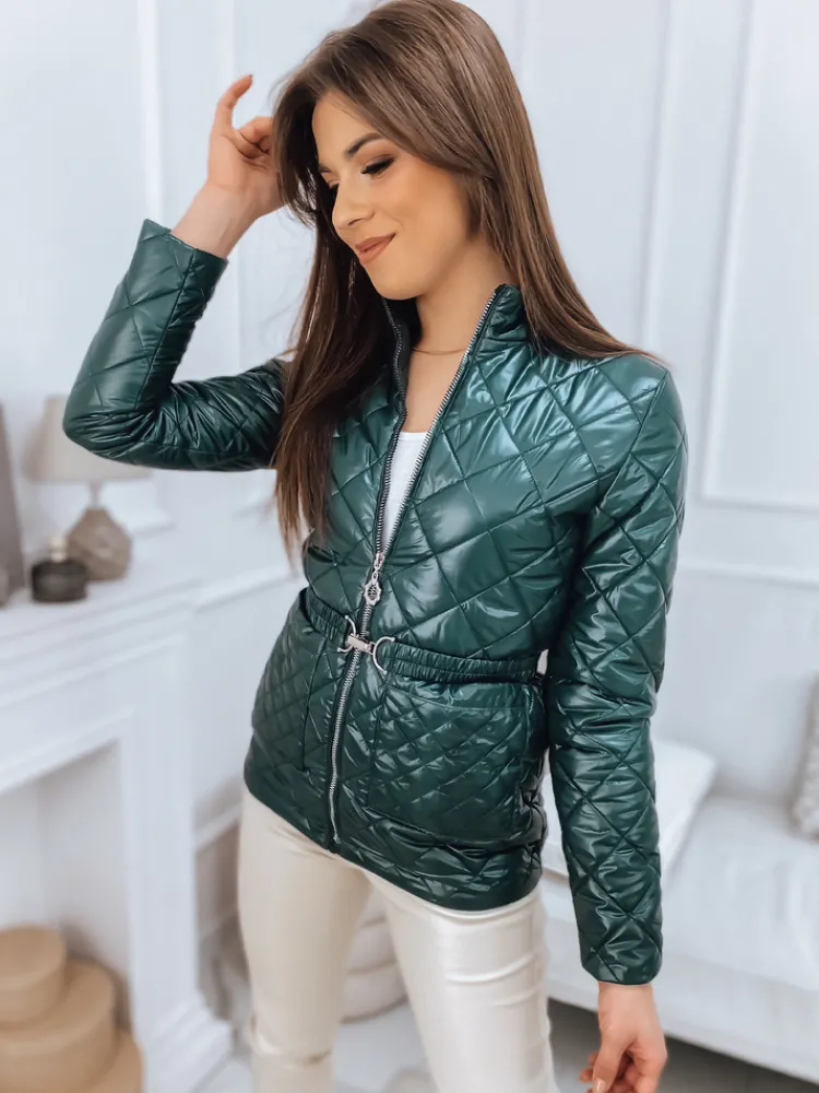 Kurtki Damskie>Dstreet Kurtka damska MIRIA ciemnozielona TY2538