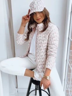 Kurtki Damskie>Dstreet Kurtka damska MY DEAR różowa TY3402