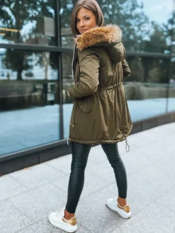 Kurtki Damskie>Dstreet Kurtka damska NEXT ciemnozielona TY2890