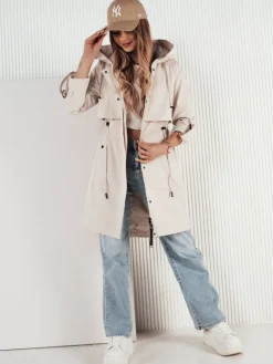 Kurtki Damskie>Dstreet Kurtka damska NOCITO beżowa TY4200