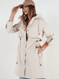 Kurtki Damskie>Dstreet Kurtka damska NOCITO beżowa TY4200