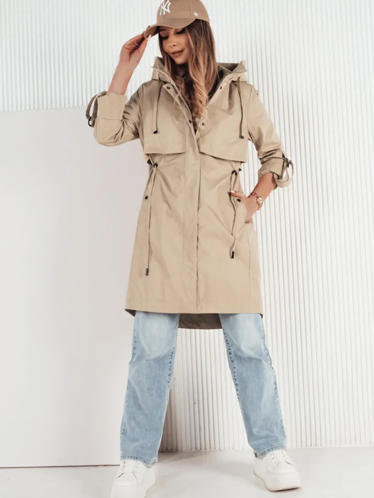 Kurtki Damskie>Dstreet Kurtka damska NOCITO kamelowa TY4202