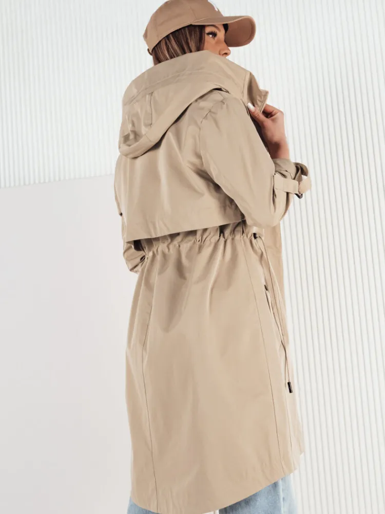 Kurtki Damskie>Dstreet Kurtka damska NOCITO kamelowa TY4202