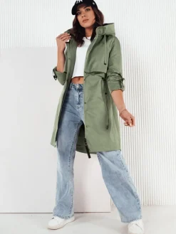 Kurtki Damskie>Dstreet Kurtka damska NOCITO zielona TY4201