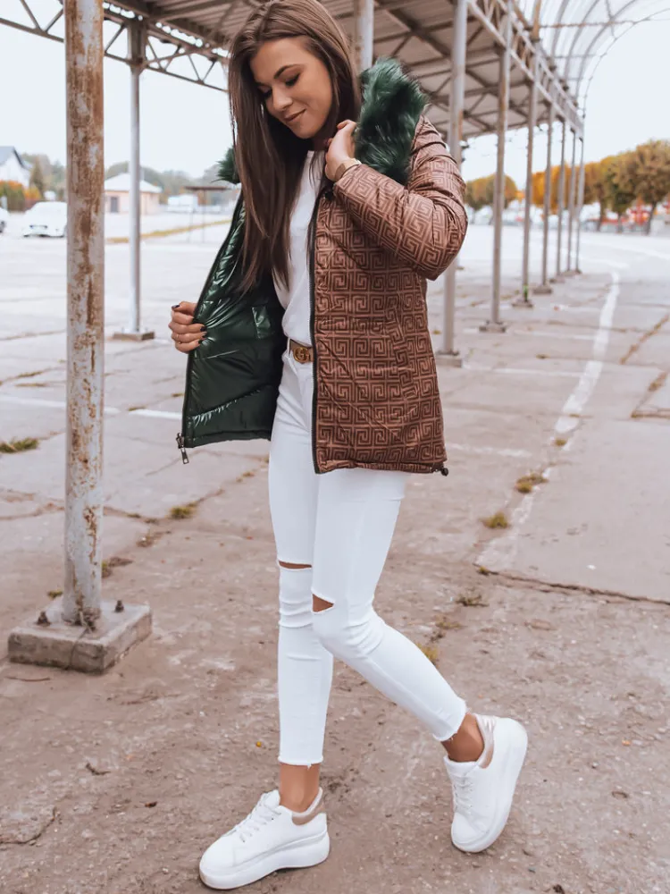 Kurtki Damskie>Dstreet Kurtka damska PAGET zielona TY2400