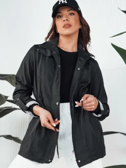 Kurtki Damskie>Dstreet Kurtka damska parka DARINAS czarna TY4330