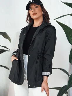 Kurtki Damskie>Dstreet Kurtka damska parka DARINAS czarna TY4330