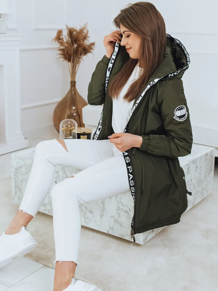 Kurtki Damskie>Dstreet Kurtka damska parka MIKA khaki TY2723