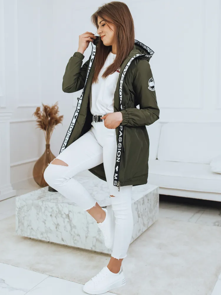 Kurtki Damskie>Dstreet Kurtka damska parka MIKA khaki TY2723