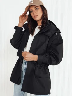 Kurtki Damskie>Dstreet Kurtka damska parka MINESSA czarna TY4156