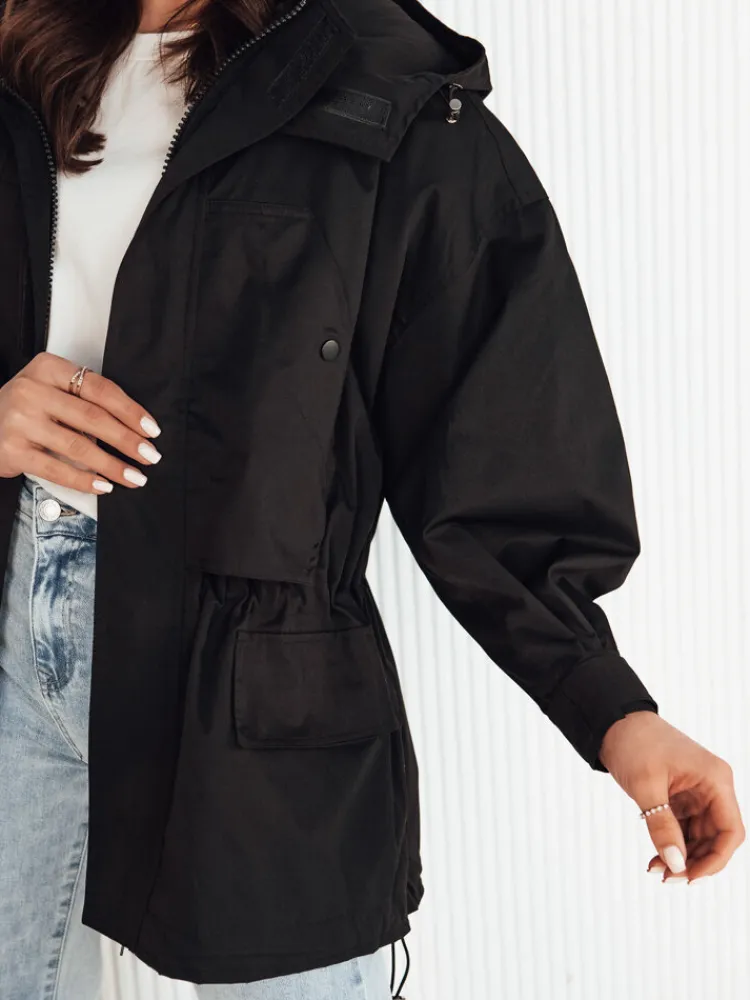 Kurtki Damskie>Dstreet Kurtka damska parka MINESSA czarna TY4156