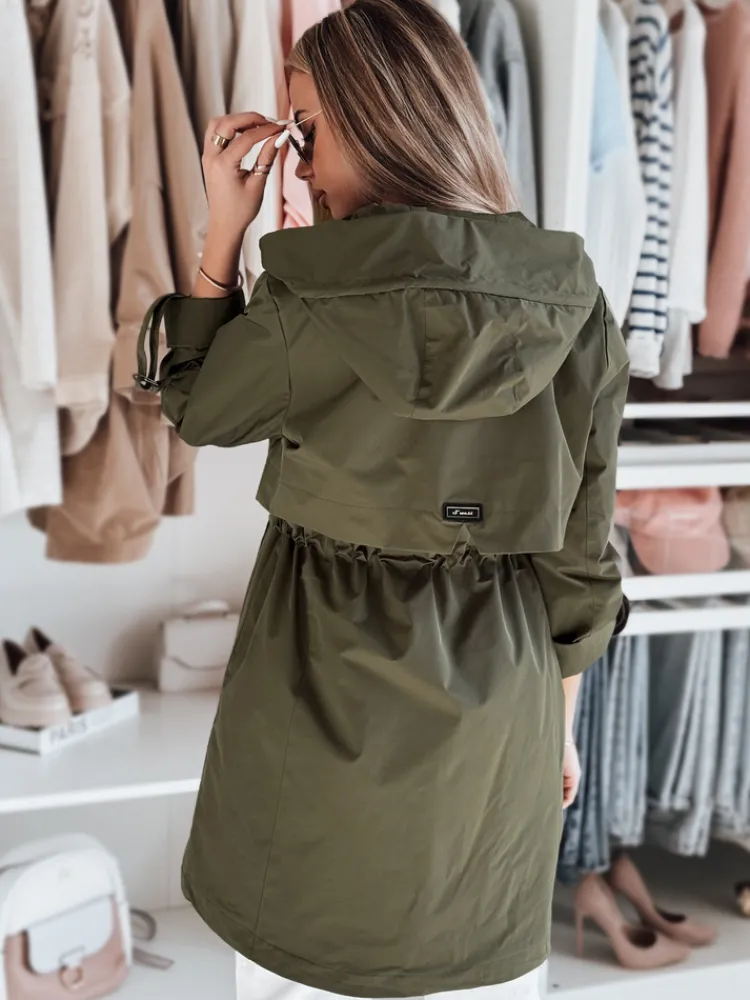 Kurtki Damskie>Dstreet Kurtka damska parka przejściowa MODOVIA zielona TY4815