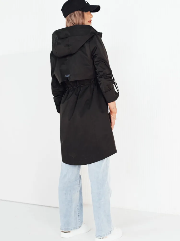 Kurtki Damskie>Dstreet Kurtka damska parka TILSON czarna TY4182