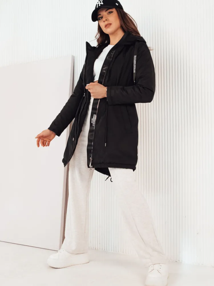 Kurtki Damskie>Dstreet Kurtka damska parka VERCHA czarna TY4259