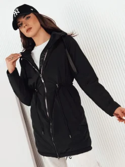 Kurtki Damskie>Dstreet Kurtka damska parka VERCHA czarna TY4259