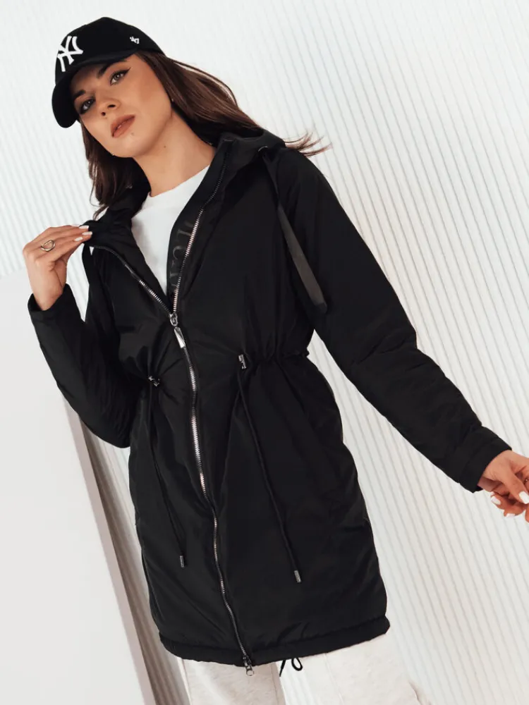 Kurtki Damskie>Dstreet Kurtka damska parka VERCHA czarna TY4259