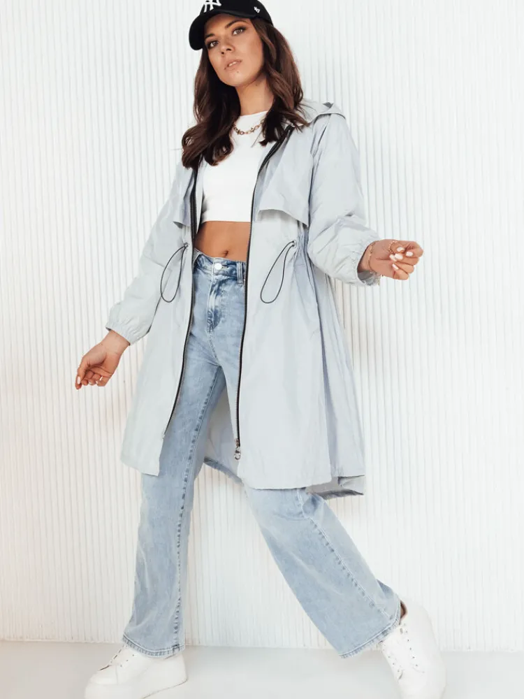 Kurtki Damskie>Dstreet Kurtka damska parka WOLINA szara TY4153