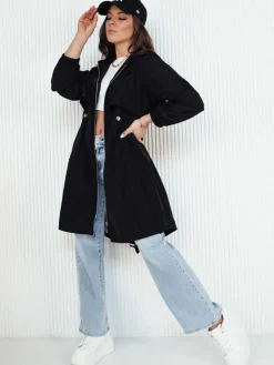 Kurtki Damskie>Dstreet Kurtka damska parka WOLINA czarna TY4154