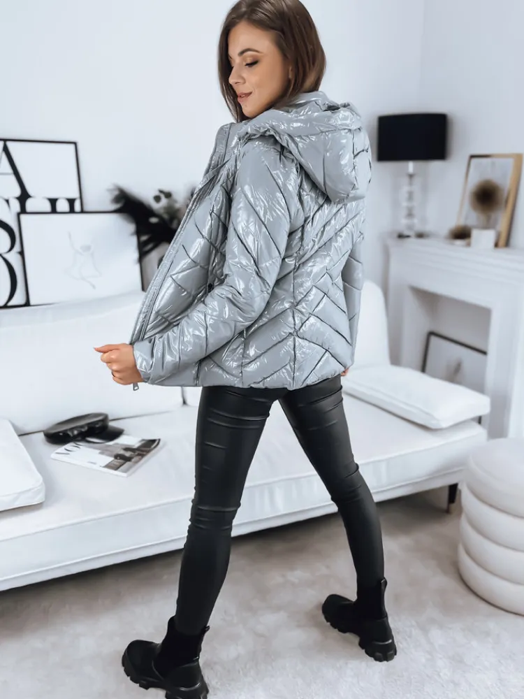 Kurtki Damskie>Dstreet Kurtka damska PATIS szara TY3348