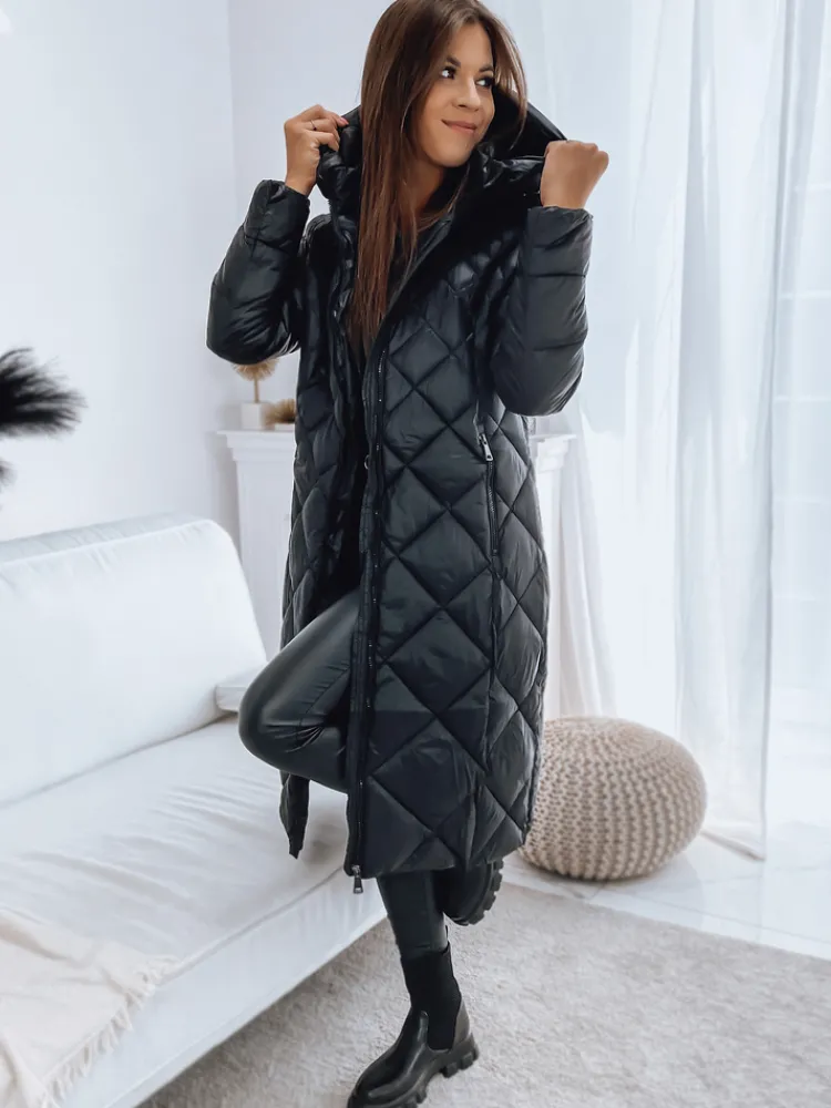 Kurtki Damskie>Dstreet Kurtka damska pikowana ADDISON czarna TY3192