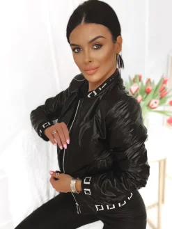 Kurtki Damskie>Dstreet Kurtka damska pikowana BASEBALL czarna TY2559