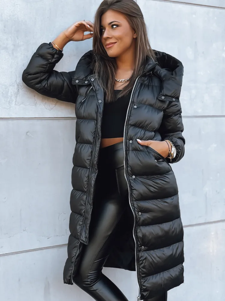 Kurtki Damskie>Dstreet Kurtka damska pikowana BLACK DIAMOND czarna TY3891